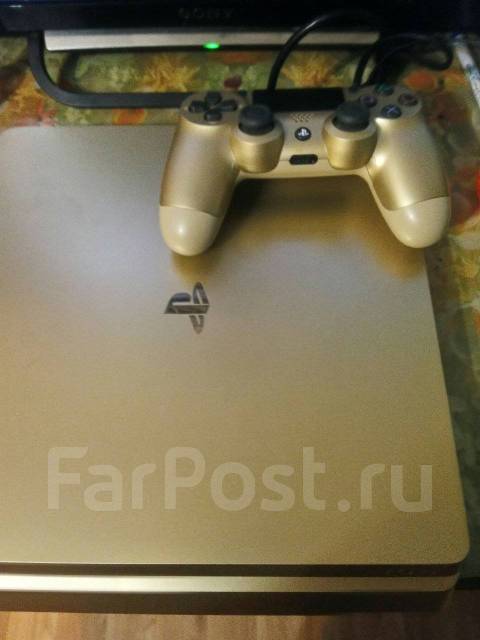 SONY Ps 4 slim +10 игр, б/у, в наличии. Цена: 24 900₽ в Хабаровске
