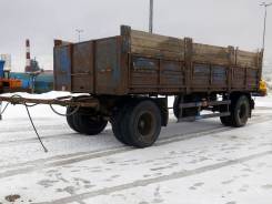Сзап. СЗАП-8357А - прицеп бортовой, 12 500 кг.