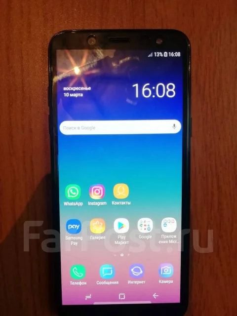 Samsung Galaxy A6. �/�, ������, 3G, 4G LTE, Dual-SIM, NFC ����