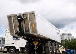 Fliegl. Самосвальный полуприцеп DHKA 350 (30 куб. м), 30 000 кг.