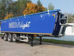MEGA. Самосвальный полуприцеп «Light» Алюминий (42 куб. м), 40 000 кг.