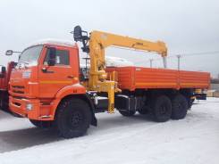 Soosan SCS736LII. КМУ Камаз 43118-3027-50 (Евро-5) + верх. упр, 7 000 куб. см., 12 700 кг., 6x6