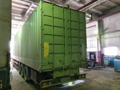 Meusburger Новтрак SG-240ST. Полуприцеп фургон Новтрак SG-240-ST, 38 000 кг.
