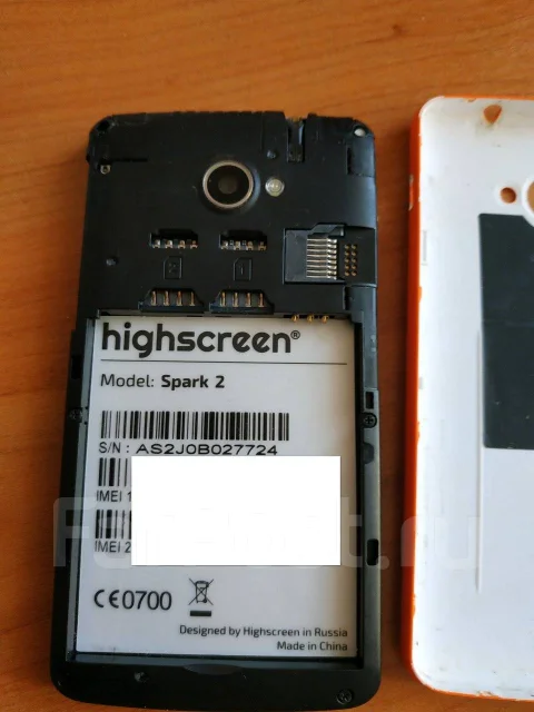 Highscreen Spark 2. �/�, ���������, 3G ����
