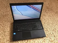 Asus X55A. 15.6", 2 200,0����, ��� 4 ��, ���� 500���, WiFi, Bluetooth, ����������� �� 3��. ����