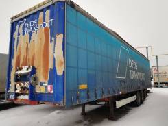 Krone SDP27, 2004 в Новосибирске Krone SDP27. Полуприцеп . Штора. Коники., 34 100 кг.