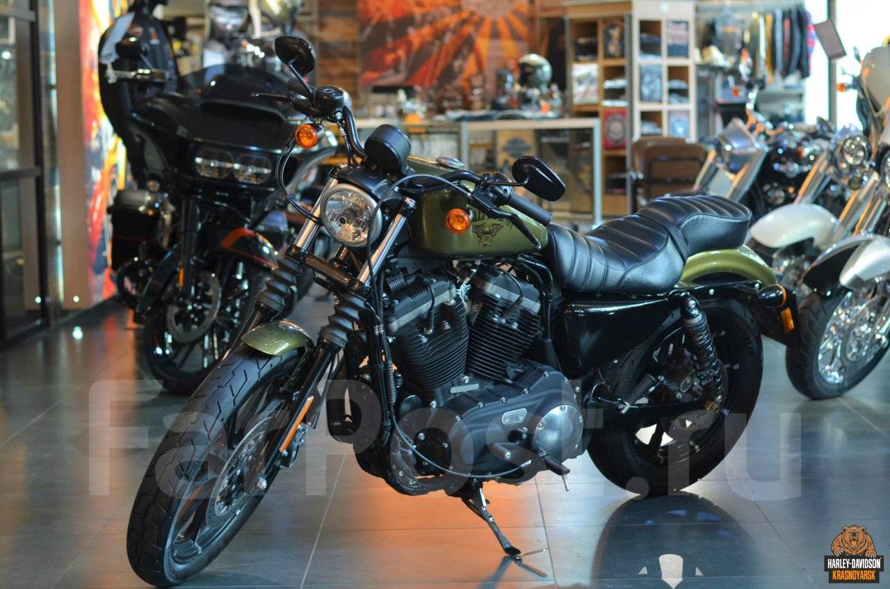 Harley Davidson Iron 883 Р·РµР»РµРЅС‹Р№