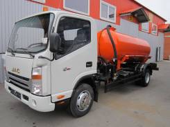 JAC N75. Вакуумная цистерна 4 м3 на базе (4,7тонн), 3 760 куб. см. Под заказ