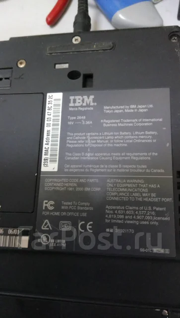 IBM ThinkPad. 14.1", ��� 256 �� � ������, ���� 10��� ����
