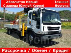 Daewoo Novus. Абсолютно новый кран-манипулятор, с завода Южной Кореи !, 5 890 куб. см., 7 000 кг., 4x2