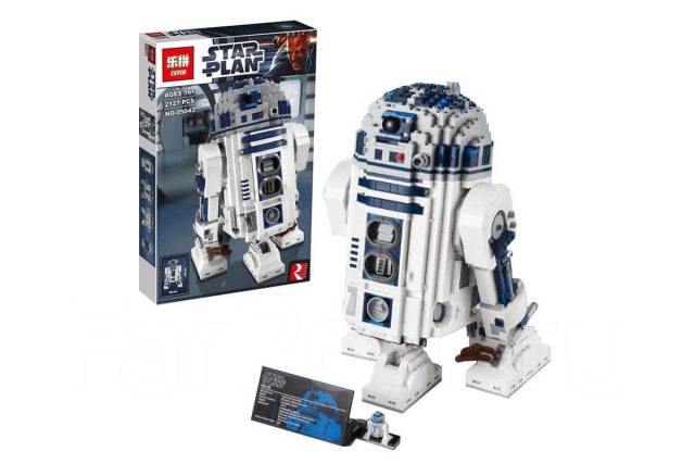 Конструктор Lepin (Лучший аналог Lego) 05043 Робот R2-D2, новый