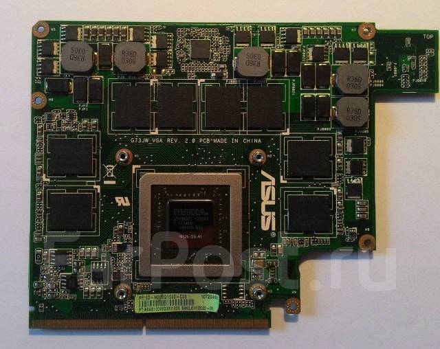 Видеокарта для ноутбука Asus Nvidia GeForce GTX 460M 1.5GB DDR5 ...