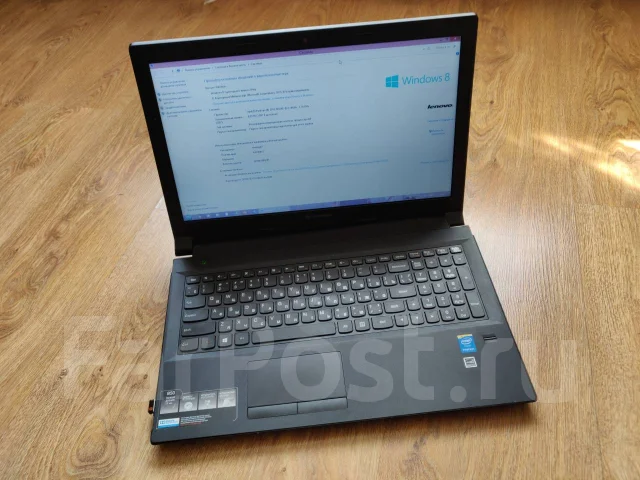 Lenovo B50-30. 15.6", 2 160����, ��� 8 ��, ���� 256���, WiFi: 1, Bluetooth: 1, ����������� �� 4��. ����