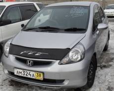 Дефлектор капота. Honda Fit, GD, GD1, GD2, GD3, GD4 Двигатели: L13A, L15A