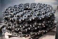Цепь гусеничная. Airman Bobcat Case Caterpillar Daewoo Ditch Witch Furukawa Hanix Hitachi Hyundai IHI JCB Kato Kobelco Komatsu Kubota Mitsubishi Moroo...