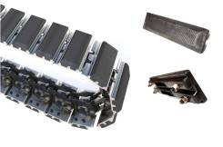 Трак гусеницы. Airman Bobcat Case Caterpillar Daewoo Ditch Witch Furukawa Hanix Hanta Hitachi Hyundai IHI JCB Kato Kobelco Komatsu Kubota Mitsubishi M...