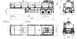 Foxtank ППЦ-20. Полуприцеп техвода ППЦ20, 25 000 кг.