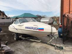 Aqualine. 2013 год год, длина 5,40 м., двигатель подвесной, 90,00 л.с., бензин