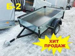 Прицеп легковой Б-2 "Алтай" кузов 2х1.3м, V-обр дышло откидное в Новокузнецке ССТ. Г/п: 575 кг., масса: 745 кг.