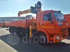 Soosan SCS736LII. КМУ Камаз 65115-3094-50 (Евро-5) + верх. упр. + борт, 10 850 куб. см., 15 000 кг., 6x4
