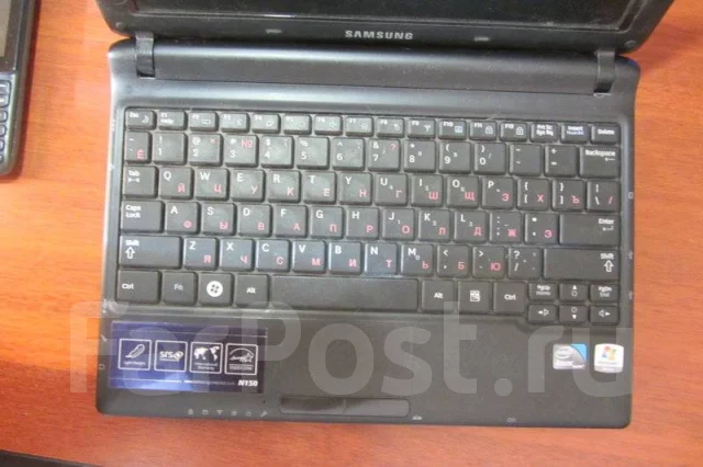 Samsung N150. 10.1", 1,7����, ��� 1024 ��, ���� 250���, WiFi: 1, Bluetooth: 1 ����