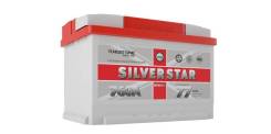 SilverStarHybrid ASIA 6 CT-77 L (0/1) Пусковой ток670а 258х172х200 в Хабаровске SilverStar. 77 А.ч., Обратная (левое), производство Россия