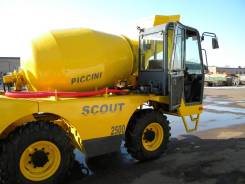 Piccini Scout 2500. Piccini scout 2500 Бетоносмеситель самоходный, 2,50 куб. м.