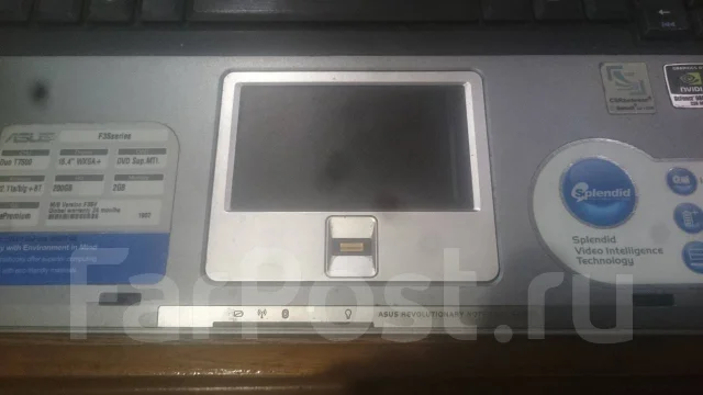 Asus F3Sv. 15.4", 1,5����, ��� 4 ��, ���� 200���, WiFi: 1, Bluetooth: 1 ����