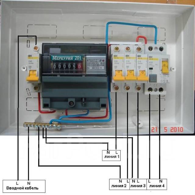 Правильное подключение электросчетчика в частном доме