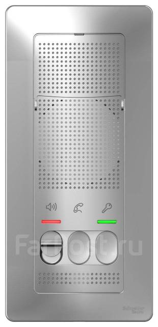 Домофон, настен. монтаж, 4.5 В, алюминий, Blanca, Schneider Electric ...