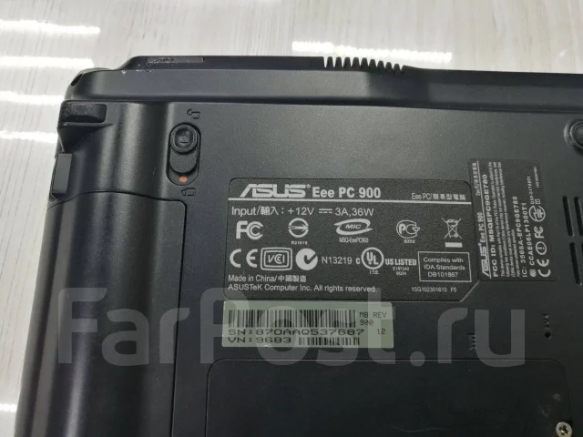 Asus Eee PC 900. ��� 1024 �� ����