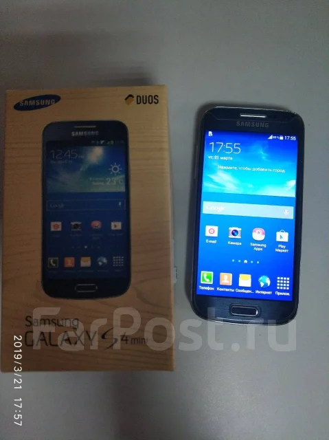 Samsung Galaxy S4 Mini. �/�, ������, 3G, Dual-SIM ����