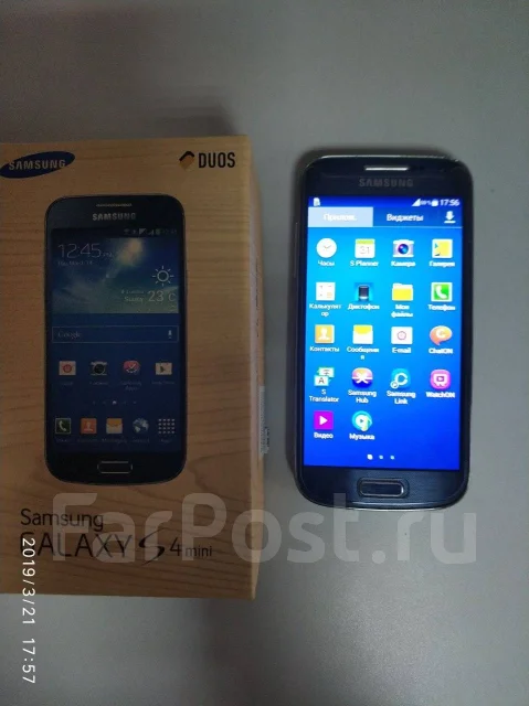 Samsung Galaxy S4 Mini. �/�, ������, 3G, Dual-SIM ����