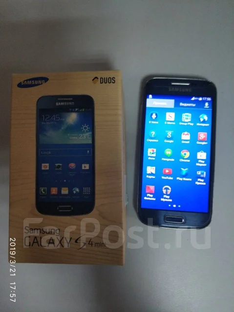 Samsung Galaxy S4 Mini. �/�, ������, 3G, Dual-SIM ����