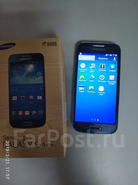 Samsung Galaxy S4 Mini. �/�, ������, 3G, Dual-SIM ����