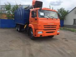 Майкопский машиностроительный завод Майман-110S. КМУ Ломовоз КамАЗ-65115-3094-50 (Евро-5), кузов 30 куб., Майман-110S, за, 6x4