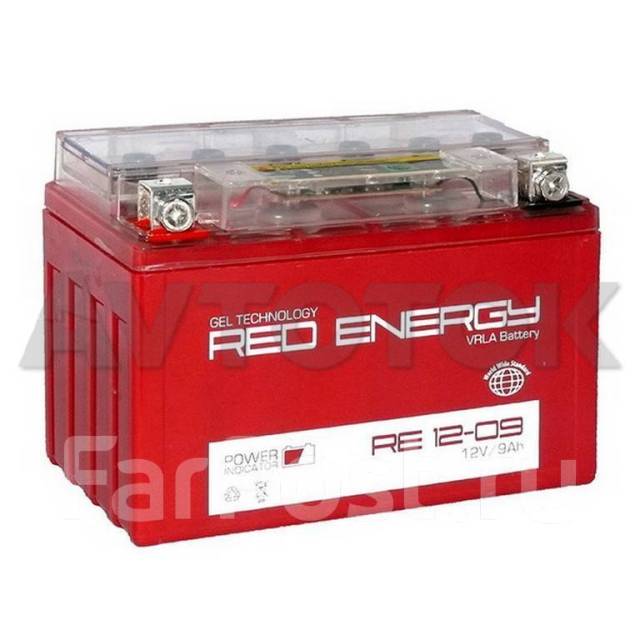 Аккумулятор red energy 12v