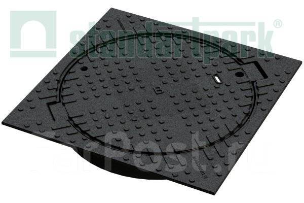 Люк канализационный тип \"Т\" с квадратным корпусом, новый, в наличии ...