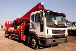 Horyong. Автовышка SKY450SF(45м) на шасси Daewoo Novus, 5 890 куб. см., 45,00 м.