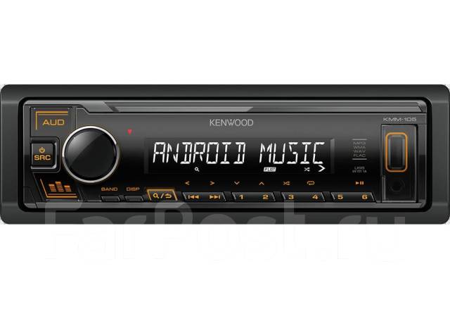 NEW ! Автомагнитола Kenwood KMM-105AY/1DIN - Магнитолы во Владивостоке