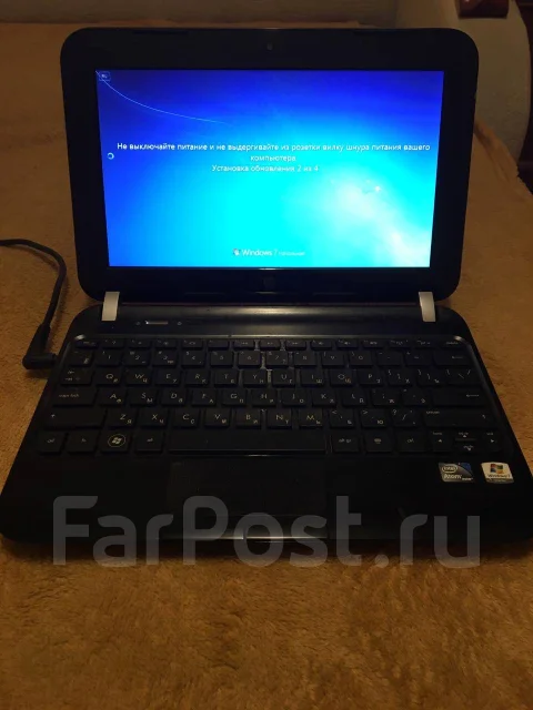HP Mini 200. 10.1", 1,6����, ��� 2048 ��, ���� 320���, WiFi: 1, Bluetooth: 1, ����������� �� 4 910��. ����