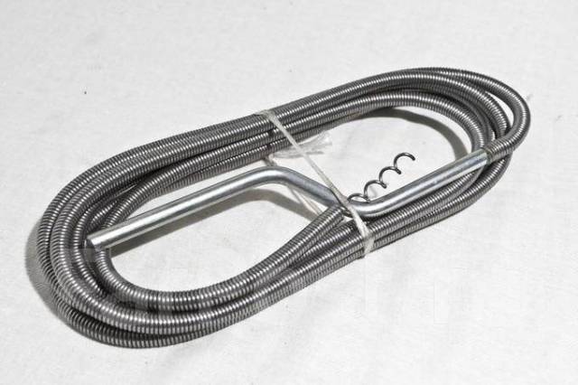 Трос сантехнический для прочистки труб 2.5-3-3.5-5-10 м, в наличии ...