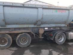Samro. Продаётся самосвальный прицеп, 34 000 кг.