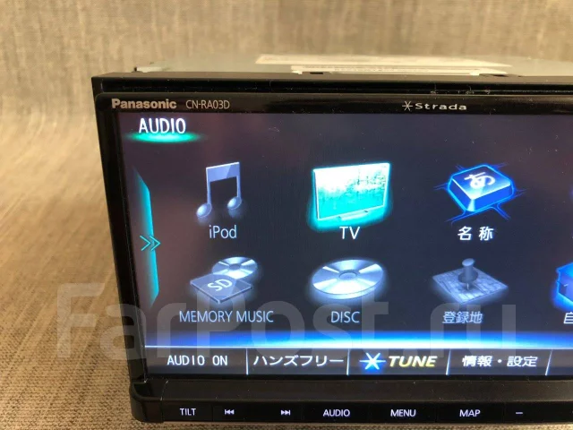 Магнитола Panasonic Strada CN-RA03D DVD, USB, SD, Bluetooth, 2 DIN