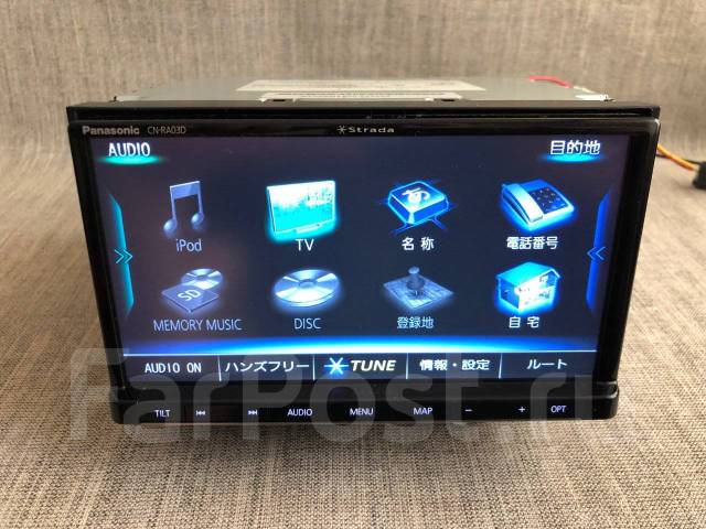 Магнитола Panasonic Strada CN-RA03D DVD, USB, SD, Bluetooth, 2 DIN