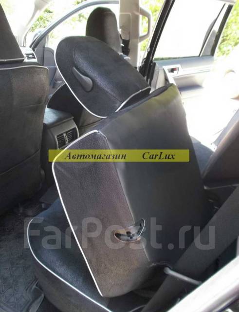 Модельные штатные чехлы из экокожи на Lexus GX 460 c 2014 (бежевый ...