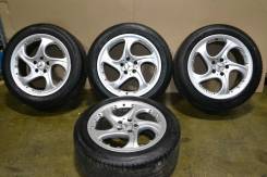 Продам комплект колёс в Новосибирске Продам комплект колёс. 9.5x18" 5x112.00 ET46 ЦО 66,1 мм.
