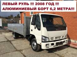 Isuzu NQR. -75. Левый руль. Бортовой 2008 г! Г/П 5 Тонн! в Новосибирске, 5 200 куб. см., 5 000 кг., 4x2