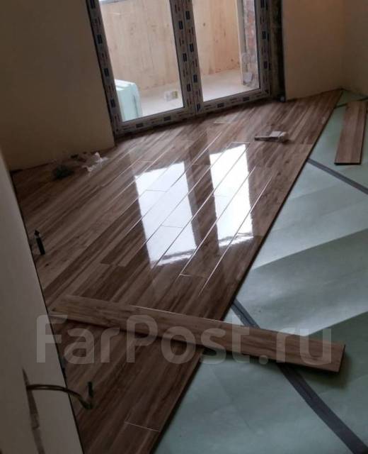Укладка ламината - Монтаж полов и потолков в Уссурийске