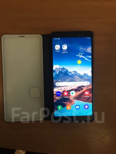 Samsung Galaxy A8+. �����, 4G LTE, Dual-SIM, ���������� ����